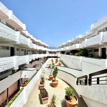 Daire Cozy With Kitchen, Wifi, Pool In Tenerife South